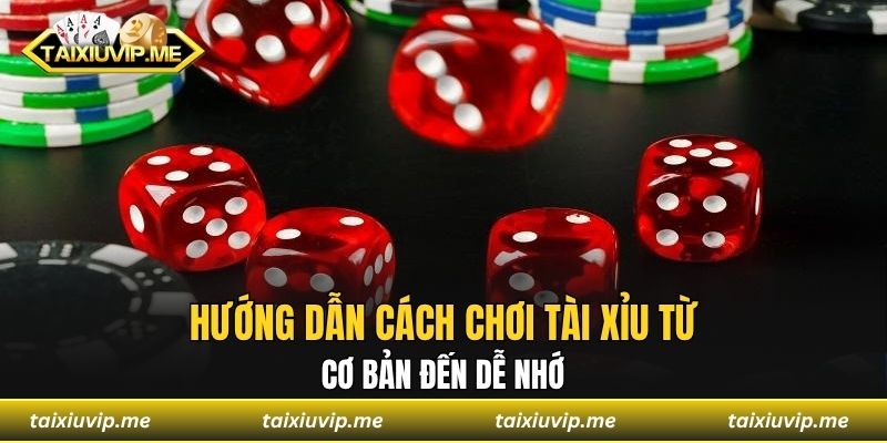 hướng dẫn cách chơi tài xỉu từ cơ bản đến dễ nhớ